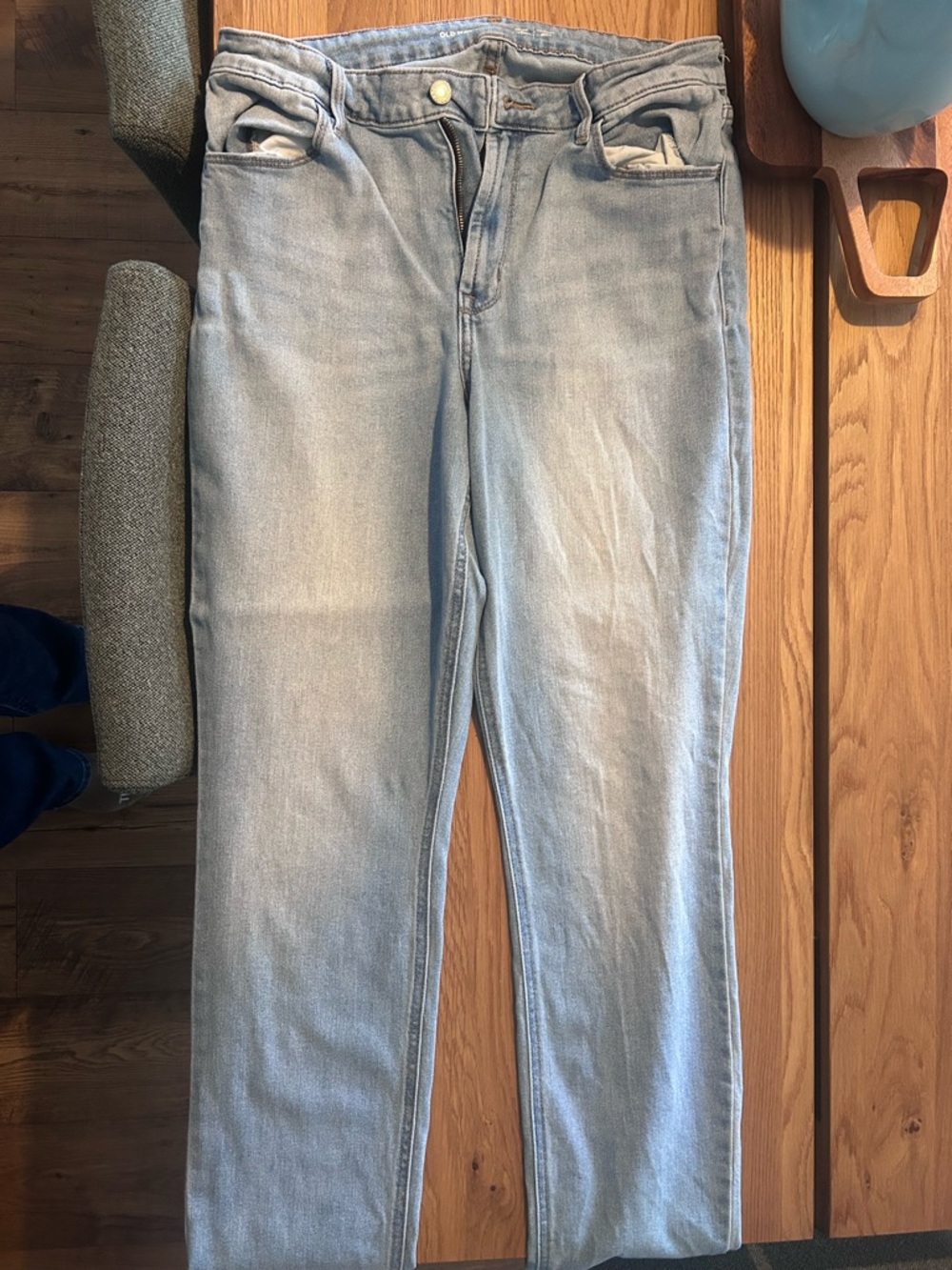 Old Navy Light Blue Straight Jeans - Wow Straight